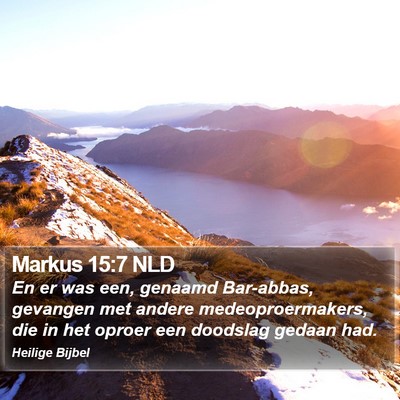 Markus 15:7 NLD Bible Verse Image