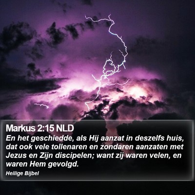 Markus 2:15 NLD Bible Verse Image