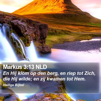 Markus 3:13 NLD Bible Verse Image