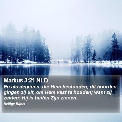 Markus 3:21 NLD Bible Verse Image