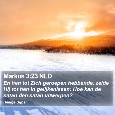 Markus 3:23 NLD Bible Verse Image