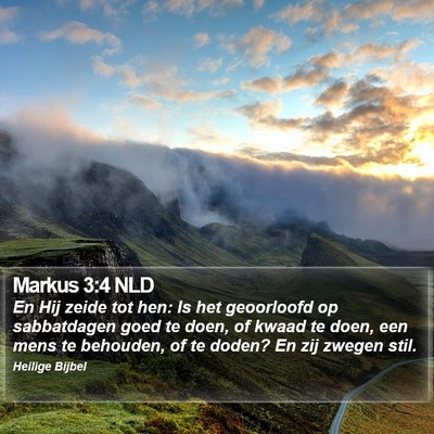 Markus 3:4 NLD Bible Verse Image