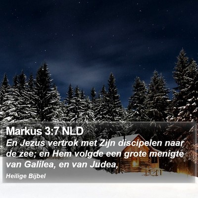 Markus 3:7 NLD Bible Verse Image