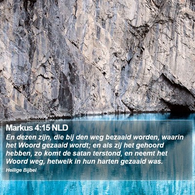 Markus 4:15 NLD Bible Verse Image