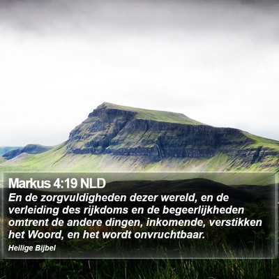 Markus 4:19 NLD Bible Verse Image