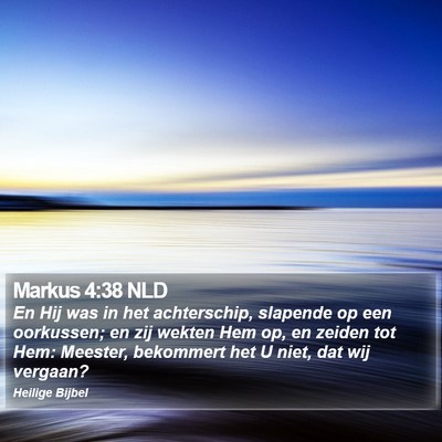 Markus 4:38 NLD Bible Verse Image