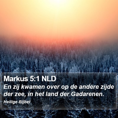Markus 5:1 NLD Bible Verse Image