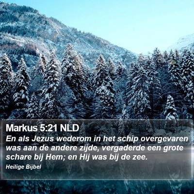 Markus 5:21 NLD Bible Verse Image