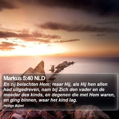 Markus 5:40 NLD Bible Verse Image
