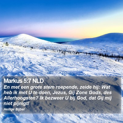 Markus 5:7 NLD Bible Verse Image