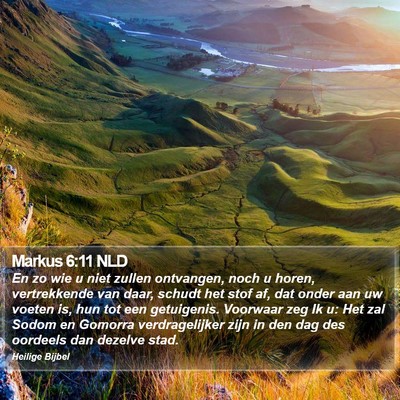 Markus 6:11 NLD Bible Verse Image