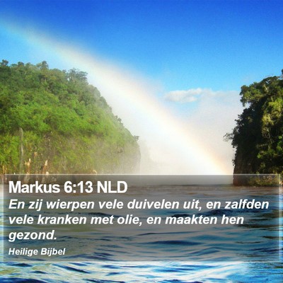 Markus 6:13 NLD Bible Verse Image