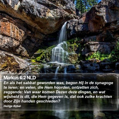 Markus 6:2 NLD Bible Verse Image