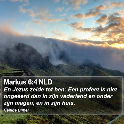 Markus 6:4 NLD Bible Verse Image