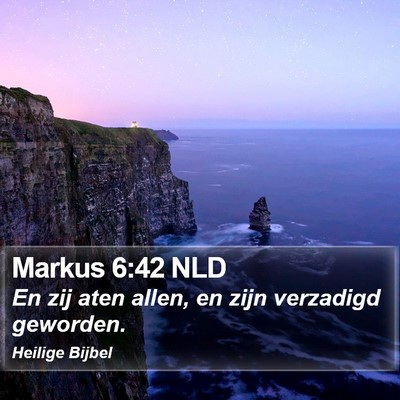 Markus 6:42 NLD Bible Verse Image