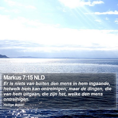 Markus 7:15 NLD Bible Verse Image