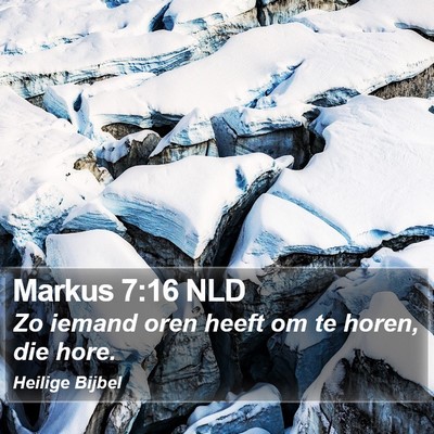 Markus 7:16 NLD Bible Verse Image