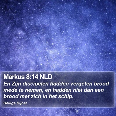 Markus 8:14 NLD Bible Verse Image