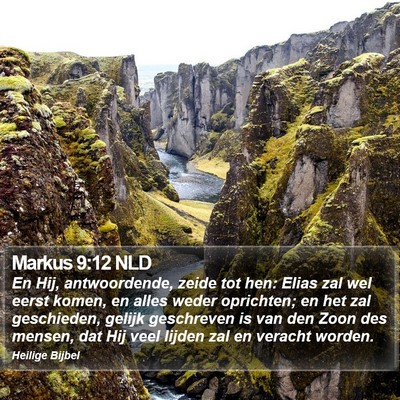 Markus 9:12 NLD Bible Verse Image