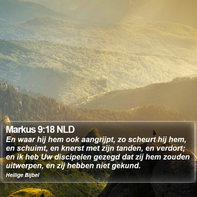 Markus 9:18 NLD Bible Verse Image
