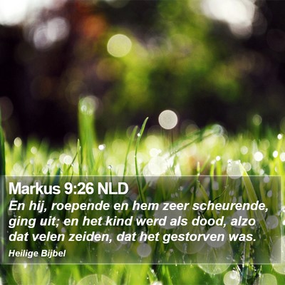 Markus 9:26 NLD Bible Verse Image
