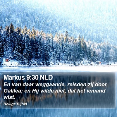 Markus 9:30 NLD Bible Verse Image