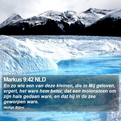 Markus 9:42 NLD Bible Verse Image