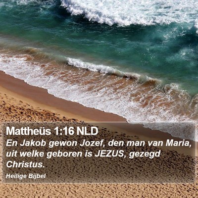Mattheüs 1:16 NLD Bible Verse Image