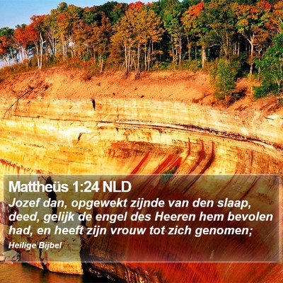 Mattheüs 1:24 NLD Bible Verse Image