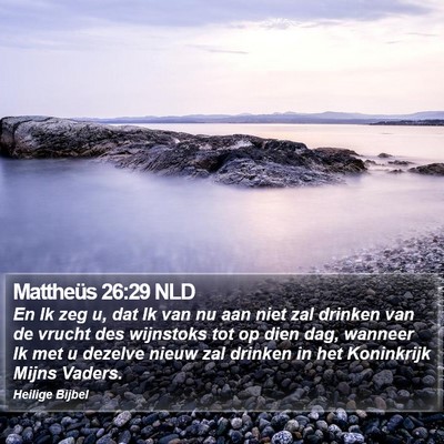 Mattheüs 26:29 NLD Bible Verse Image