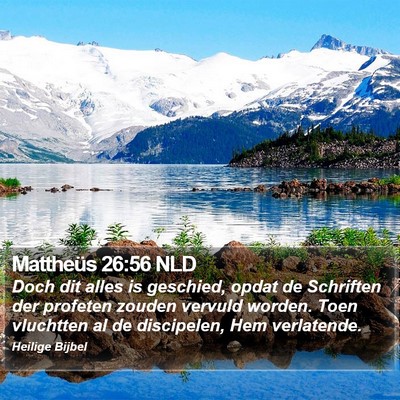 Mattheüs 26:56 NLD Bible Verse Image