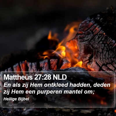 Mattheüs 27:28 NLD Bible Verse Image