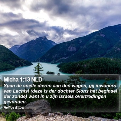 Micha 1:13 NLD Bible Verse Image