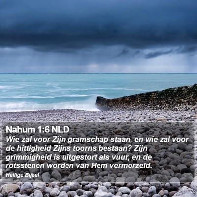Nahum 1:6 NLD Bible Verse Image