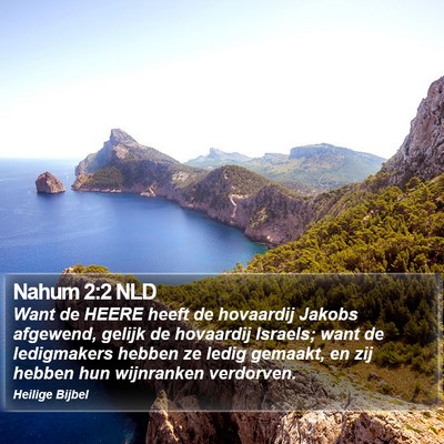 Nahum 2:2 NLD Bible Verse Image