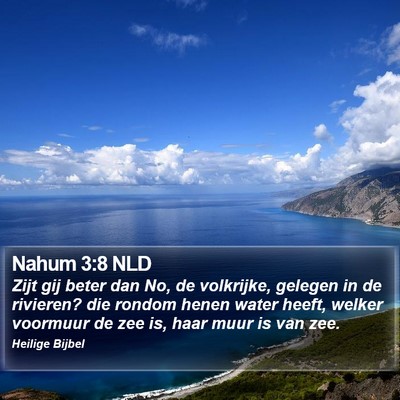 Nahum 3:8 NLD Bible Verse Image