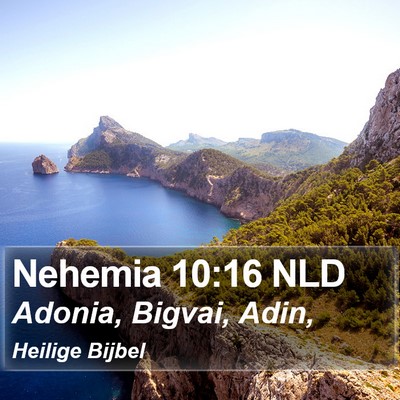 Nehemia 10:16 NLD Bible Verse Image