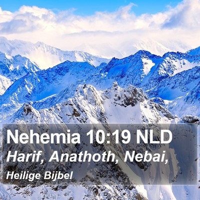 Nehemia 10:19 NLD Bible Verse Image