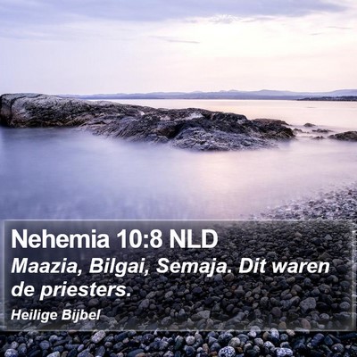 Nehemia 10:8 NLD Bible Verse Image
