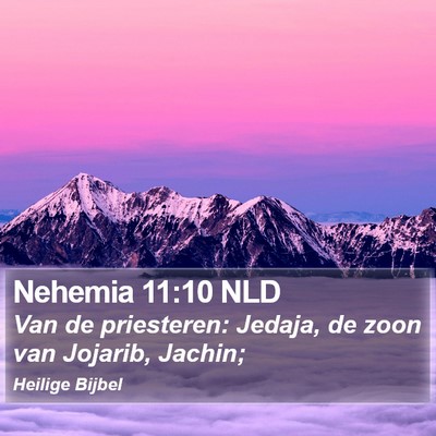 Nehemia 11:10 NLD Bible Verse Image