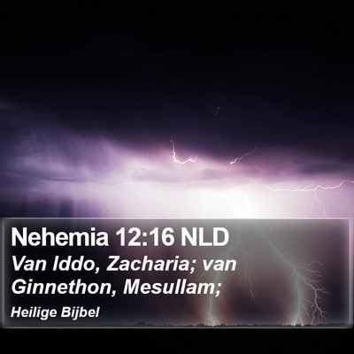 Nehemia 12:16 NLD Bible Verse Image