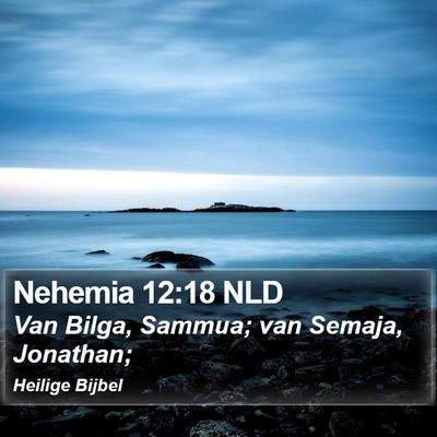 Nehemia 12:18 NLD Bible Verse Image