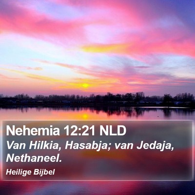 Nehemia 12:21 NLD Bible Verse Image