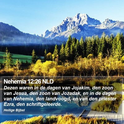 Nehemia 12:26 NLD Bible Verse Image