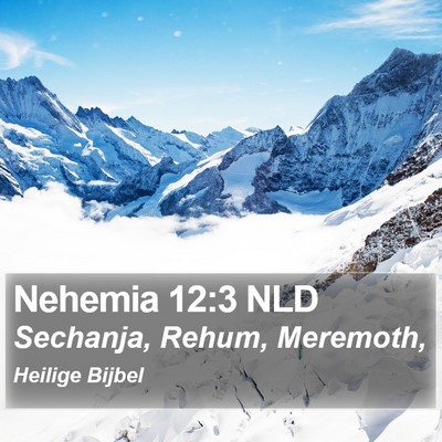 Nehemia 12:3 NLD Bible Verse Image