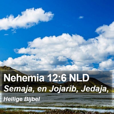 Nehemia 12:6 NLD Bible Verse Image