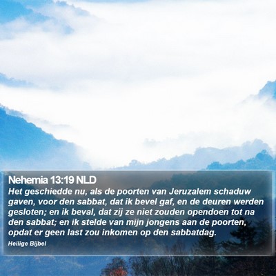 Nehemia 13:19 NLD Bible Verse Image