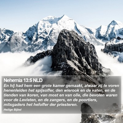 Nehemia 13:5 NLD Bible Verse Image