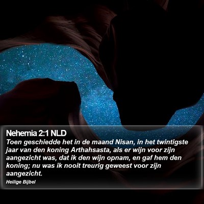 Nehemia 2:1 NLD Bible Verse Image