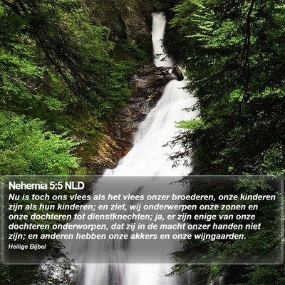 Nehemia 5:5 NLD Bible Verse Image